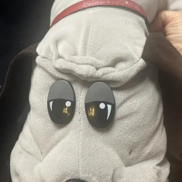 Vintage 1985 Tonka Pound Puppy - Gray with long ears, 2 feet long 24” Large - Picture 10 of 10